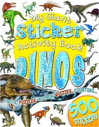 My Giant Sticker Activity Book Dinosaurs - Agricola Street Books