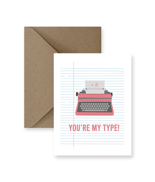 IMPAPER - My Type Greeting Card - Agricola Street Books
