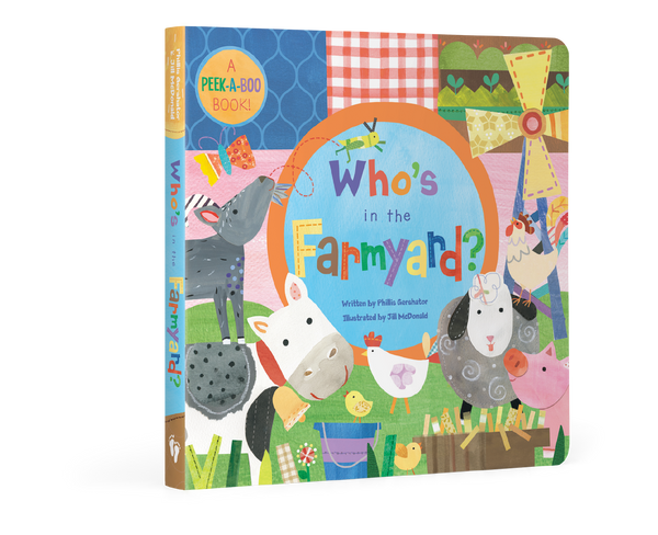 Who's in the Farmyard? Large Board Book - Barefoot Books
