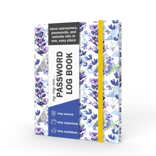 Seriously Shea - Best Seller! Password + Username Log Book |  Lavender