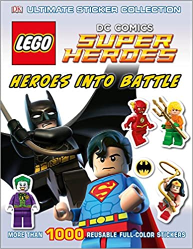 Ultimate Sticker Collection: LEGO® DC Comics Super Heroes: Heroes into Battle - Agricola Street Books
