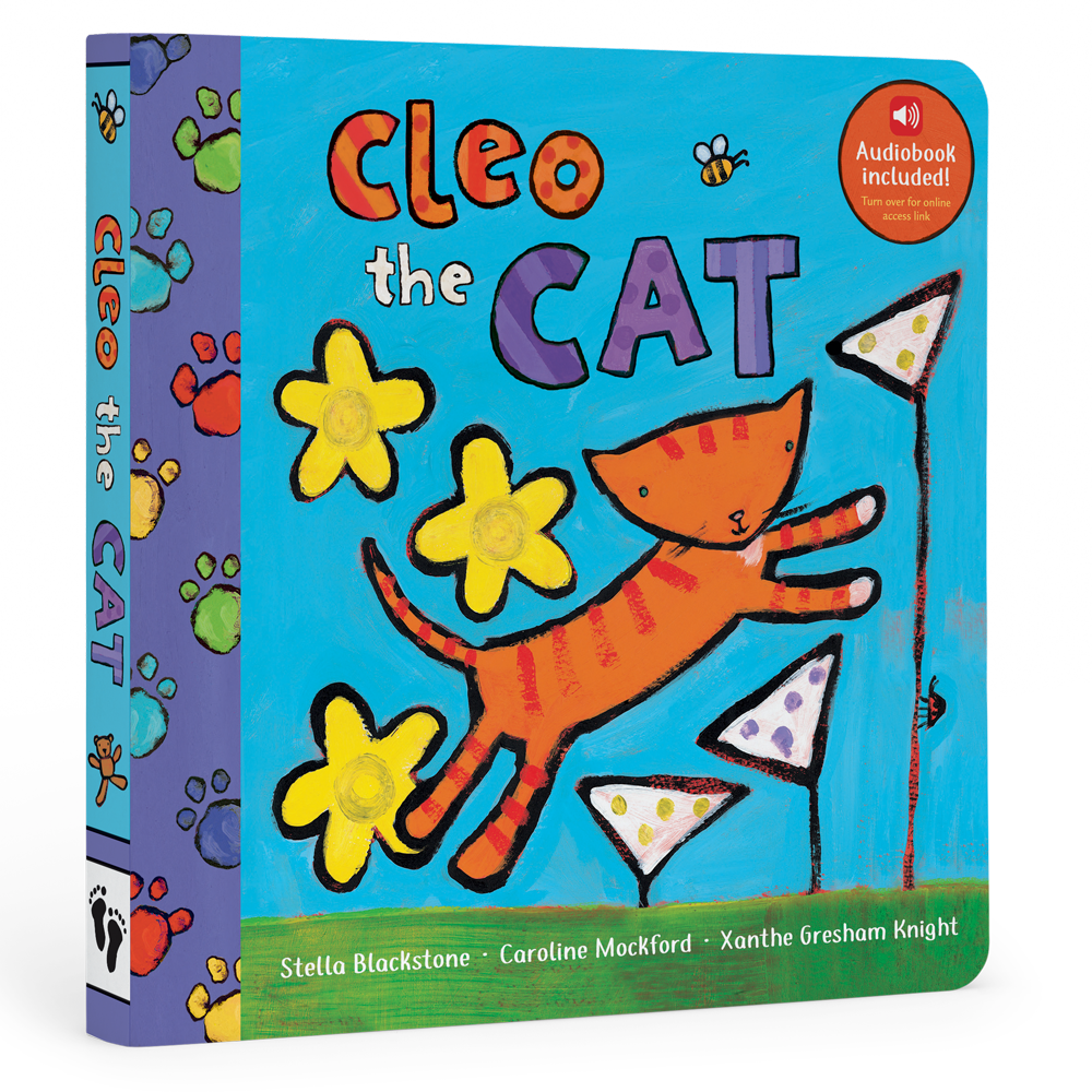 Cleo the Cat: Board Book - Barefoot Books - Agricola Street Books