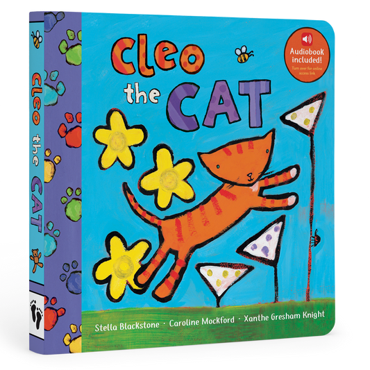 Cleo the Cat: Board Book - Barefoot Books - Agricola Street Books
