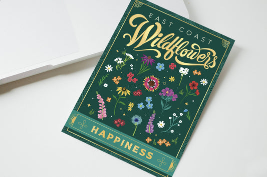 East Coast Wildflowers (Happiness) - Greeting Card