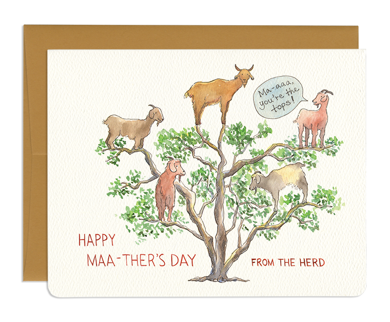 Gotamago - You're the Tops Card - Agricola Street Books