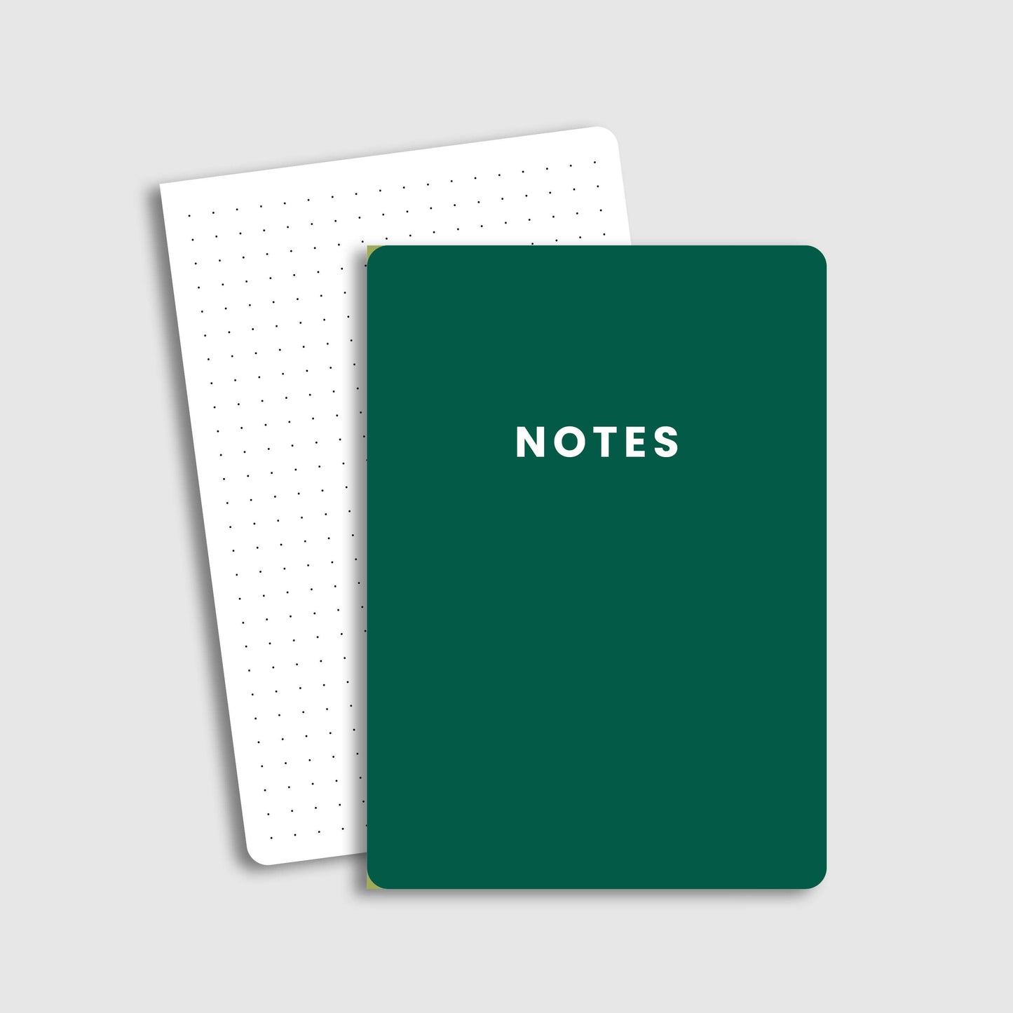 Notebook - Forest Green: Dot Grid