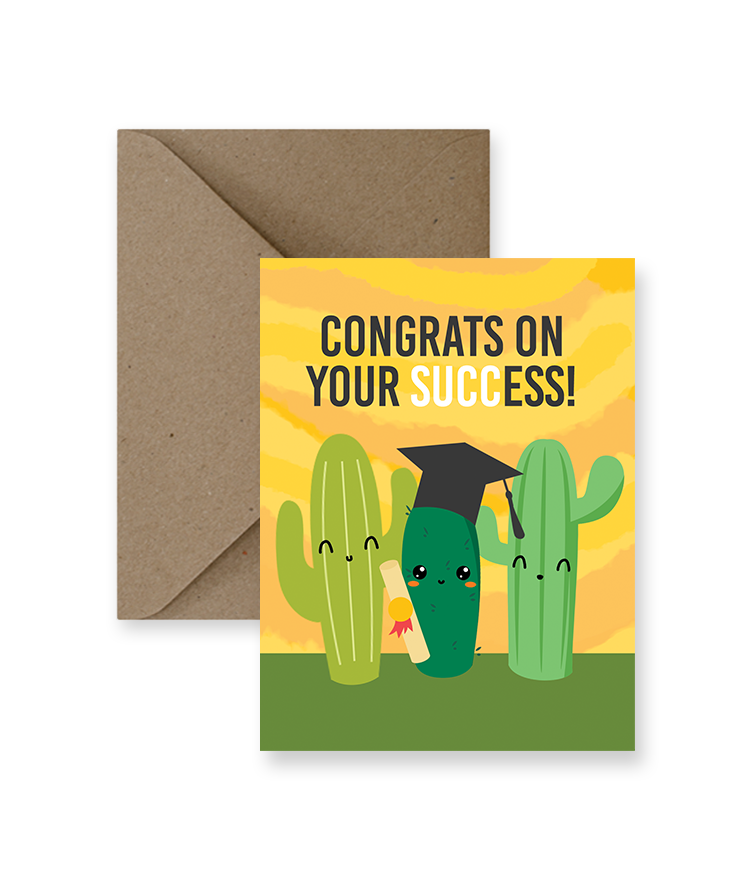 IMPAPER - Success Graduation Greeting Card - Agricola Street Books