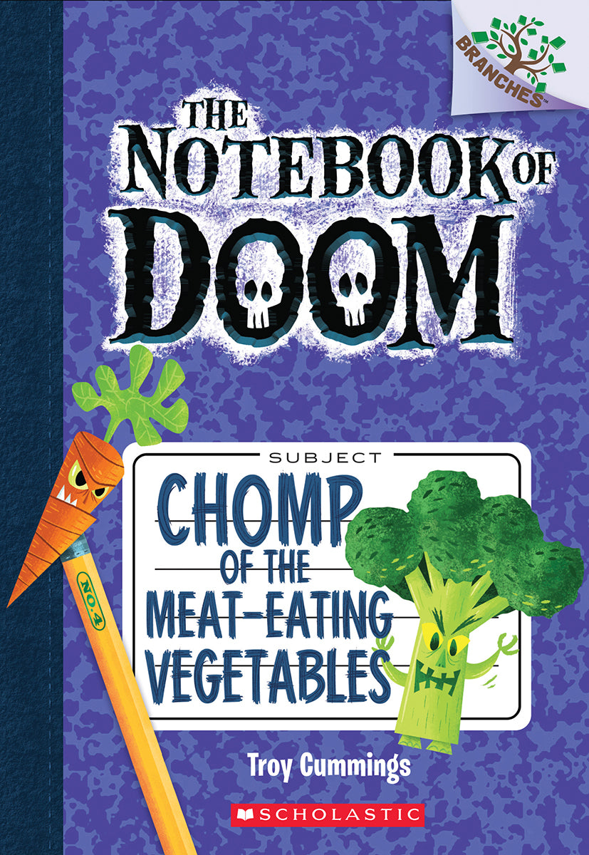 Chomp of the Meat-Eating Vegetables (The Notebook of Doom #4) - Agricola Street Books