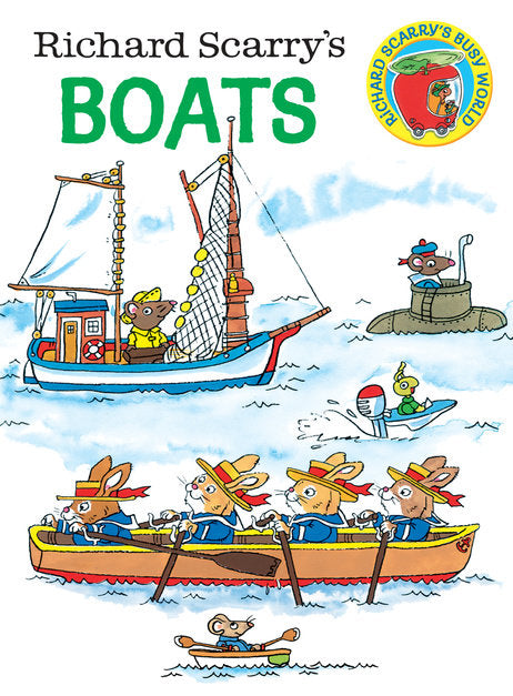 Richard Scarry's Boats - Agricola Street Books