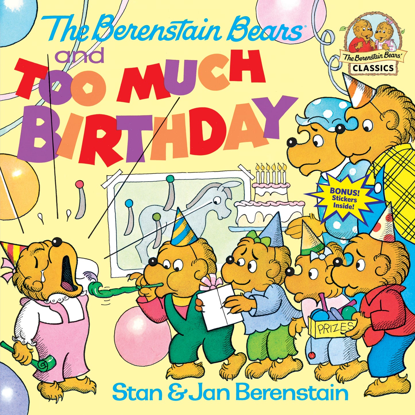 The Berenstain Bears and Too Much Birthday - Agricola Street Books