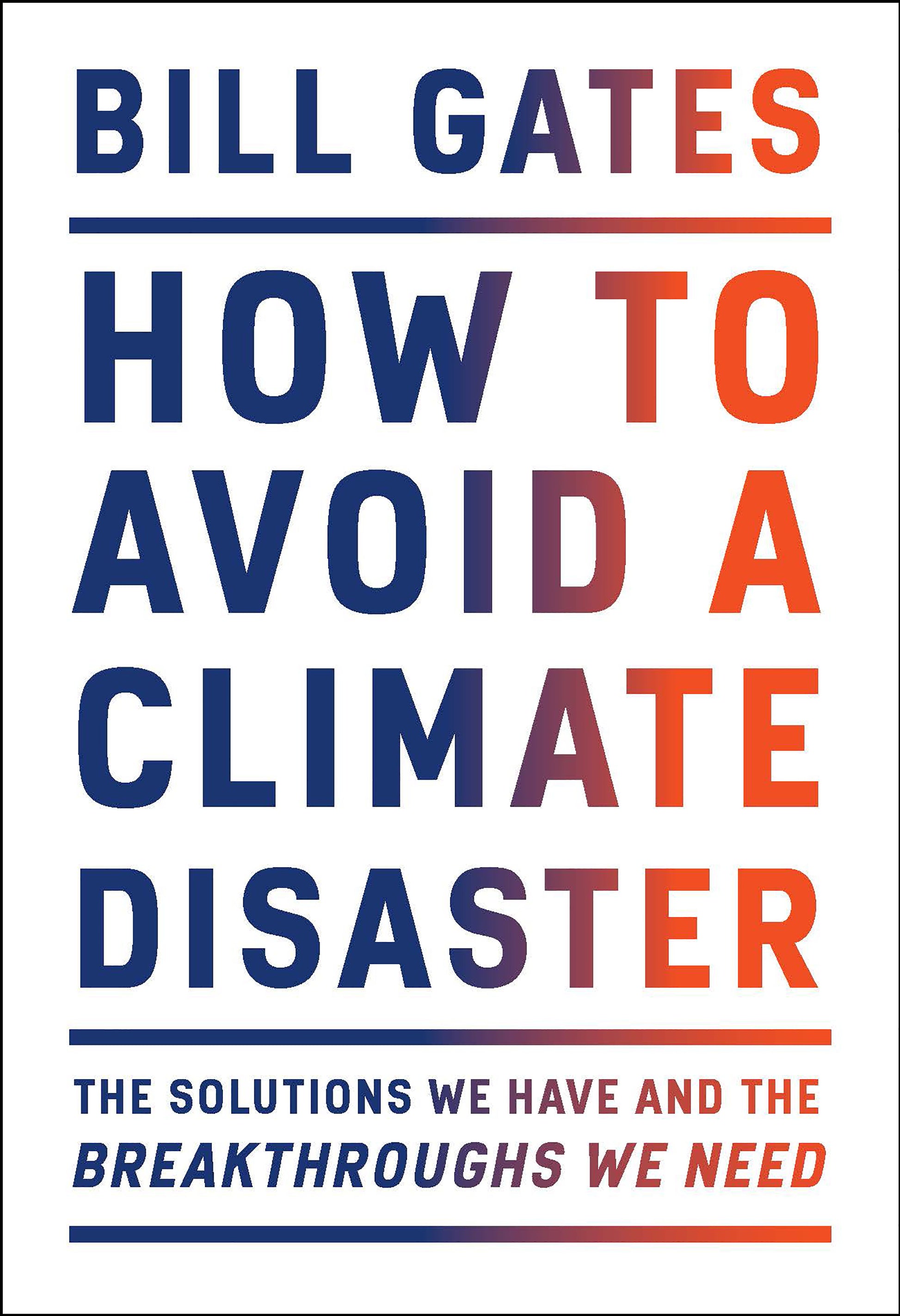 How to Avoid a Climate Disaster - Agricola Street Books