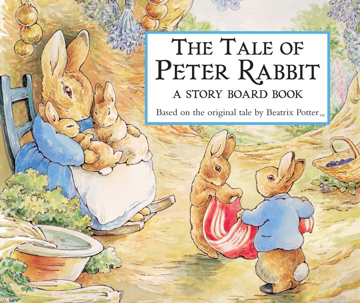 The Tale of Peter Rabbit Story Board Book - Agricola Street Books