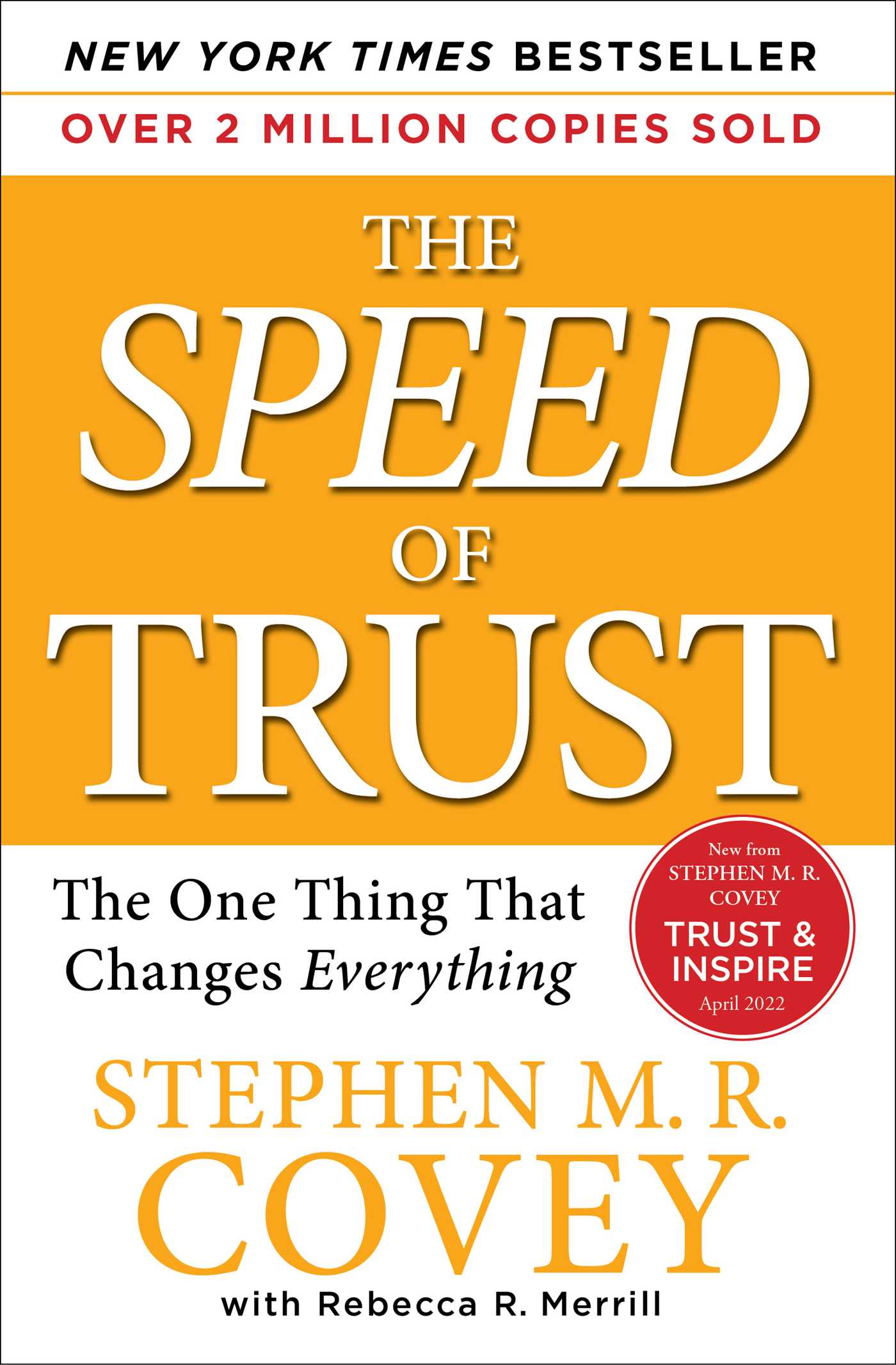 The SPEED of Trust - Agricola Street Books