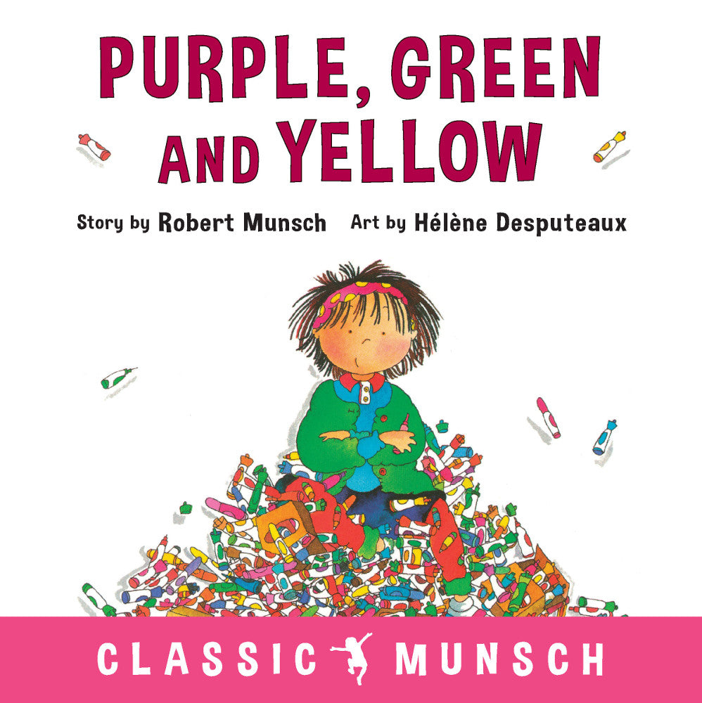 Purple, Green and Yellow (Classic Munsch) - Agricola Street Books