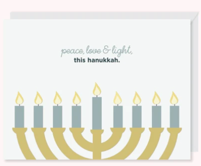 Peace, Love & Light This Hanukkah - Agricola Street Books