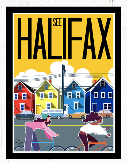 See Halifax 18x24 Poster - Agricola Street Books