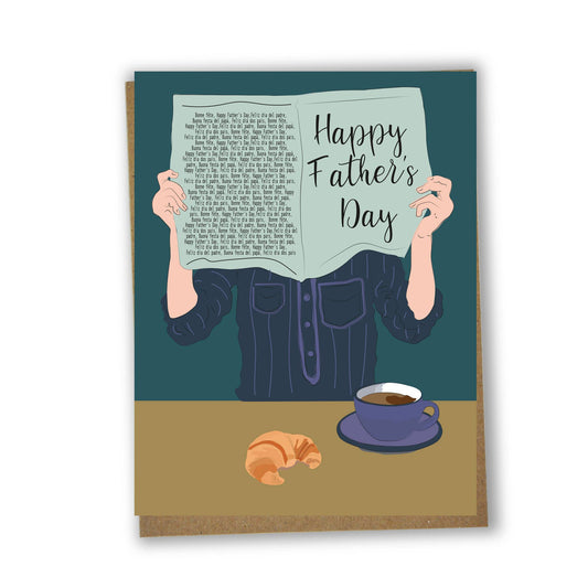 Lili Graffiti - Happy Father's Day (newspaper) - Agricola Street Books