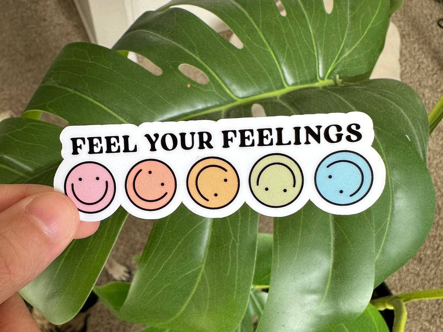 ShopSourSweetener - Feel Your Feelings, Mental Health Sticker